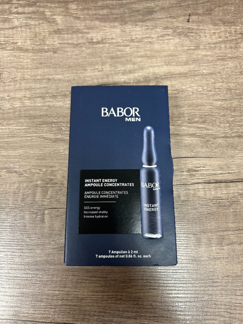 Babor Men - Instant Energy Ampoule Concentrates (7 ampoules 2ml each)